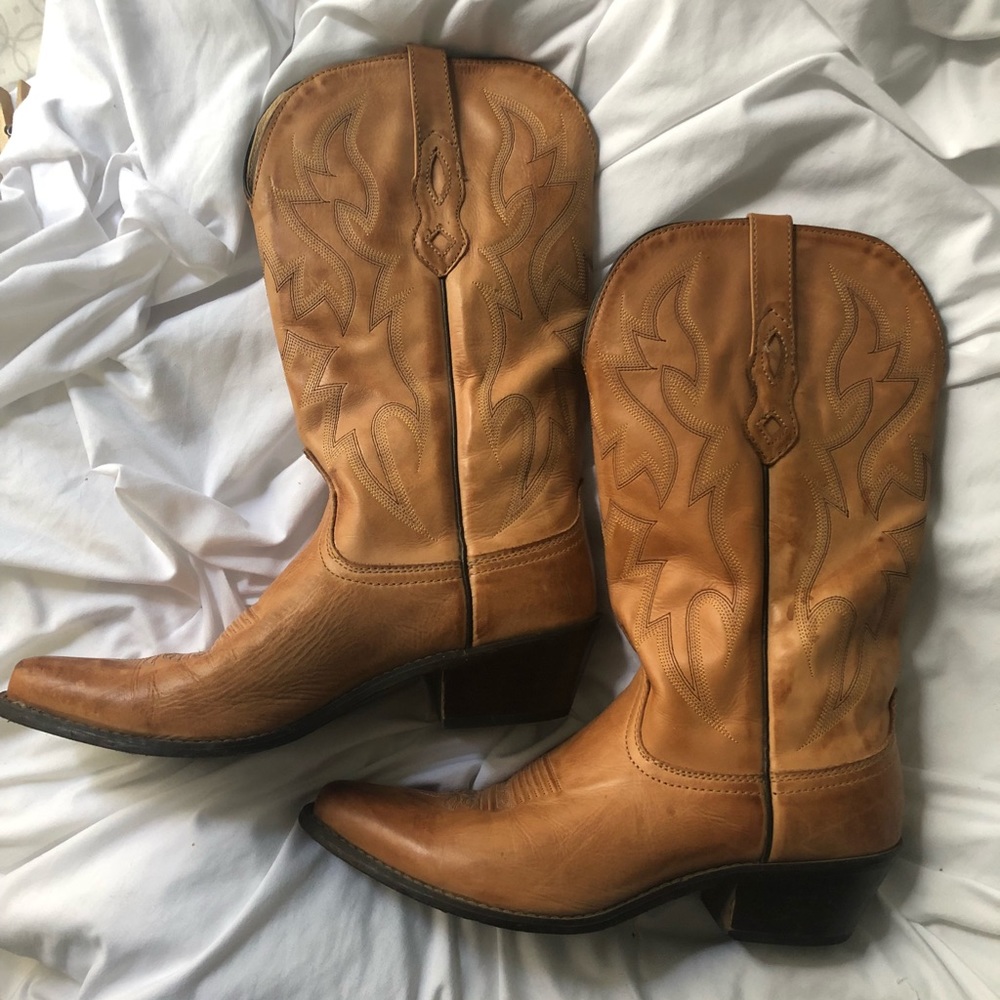 Nocona Cowgirl  Boots 👢 Leather